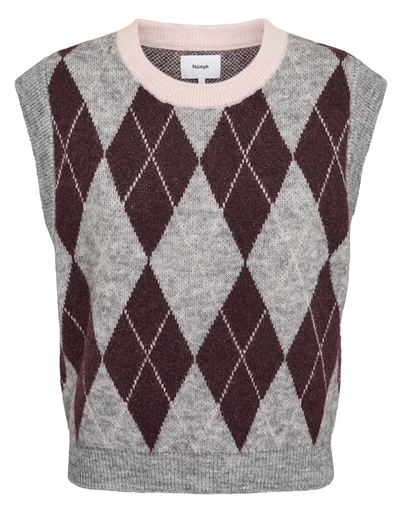 Nümph - NUTikla Vest - Medium Grey Melange